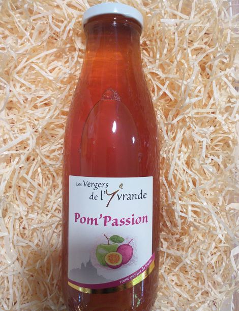 Jus pom'passion Les vergers de l'Yvrande 75cl